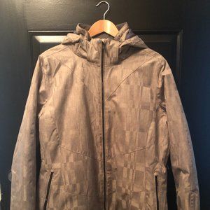 Tan Grey Boulder Gear Ski Snow Jacket - Womens XL